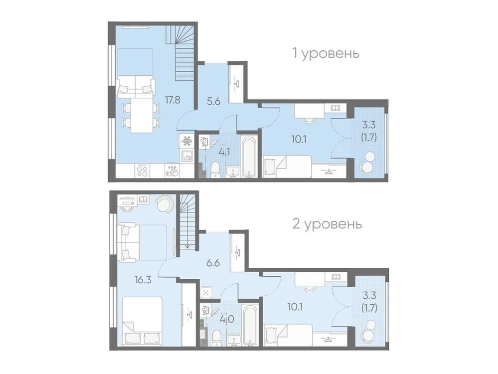 Продается 3-комнатная квартира, 78,5 м² - Фото 1