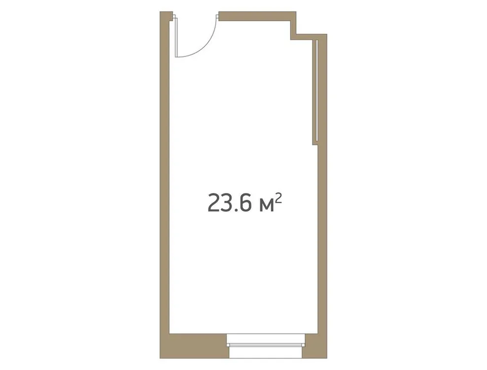 Продается студия, 23,6 м² - Фото 1