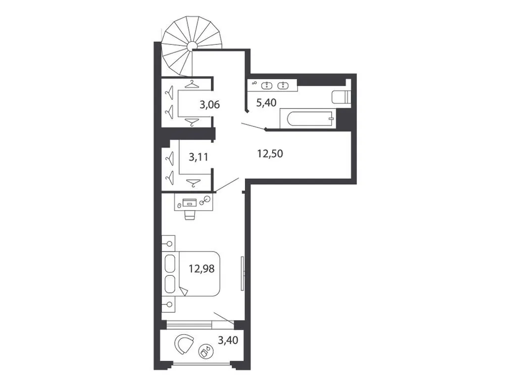 Продается 2-комнатная квартира, 111 м² - Фото 1