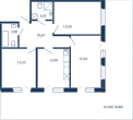 Продается 3-комнатная квартира, 89,2 м² - Фото 1