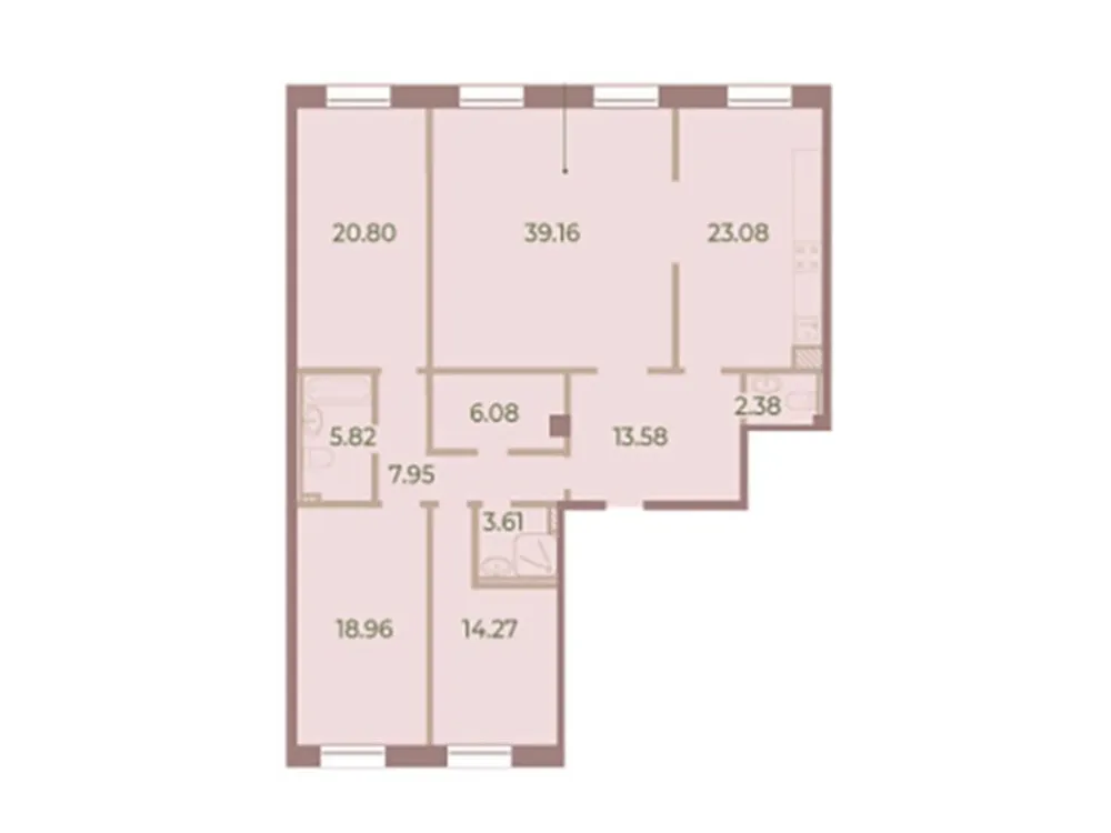Продается 4-комнатная квартира, 155,5 м² - Фото 1