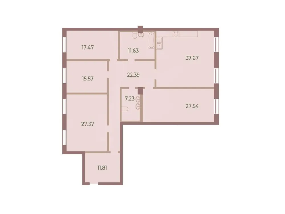 Продается 4-комнатная квартира, 178,8 м² - Фото 1