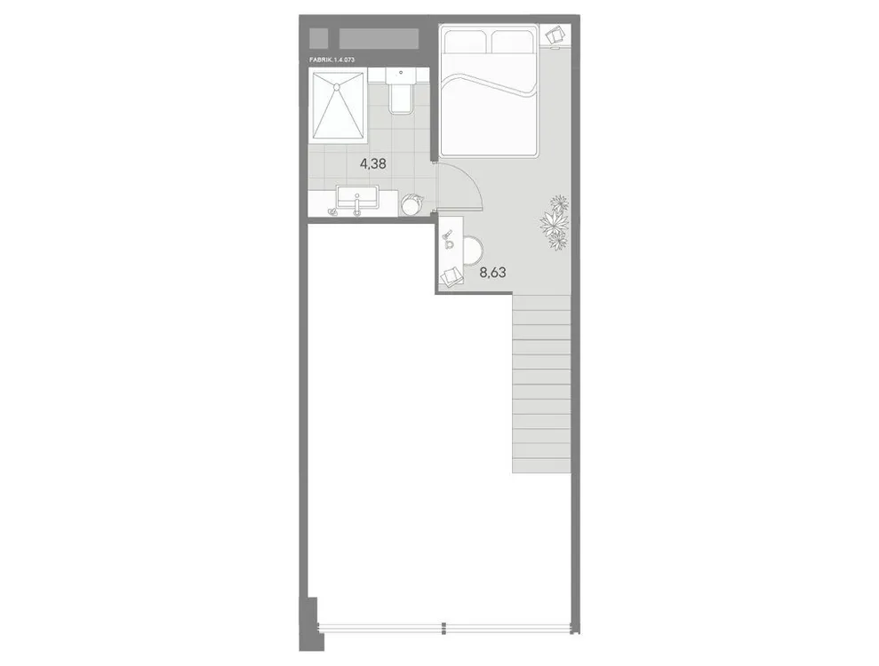 Продается 1-комнатная квартира, 47,9 м² - Фото 1