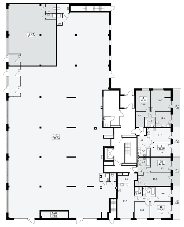 Продается 2-комнатная квартира, 59,3 м² - Фото 3