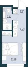 Продается студия, 19,4 м² - Фото 1