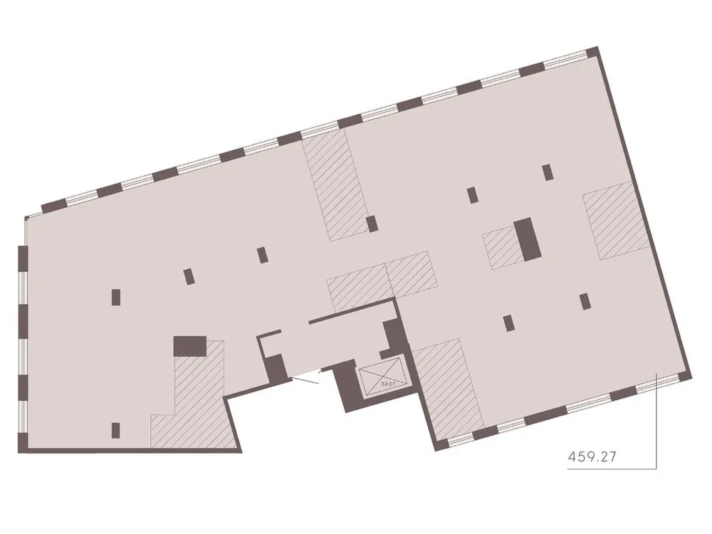 Продается 1-комнатная квартира, 459,3 м² - Фото 1
