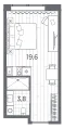 Продается студия, 23,4 м² - Фото 1