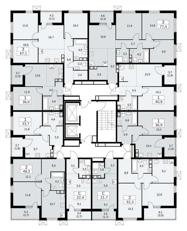 Продается 1-комнатная квартира, 21,7 м² - Фото 1